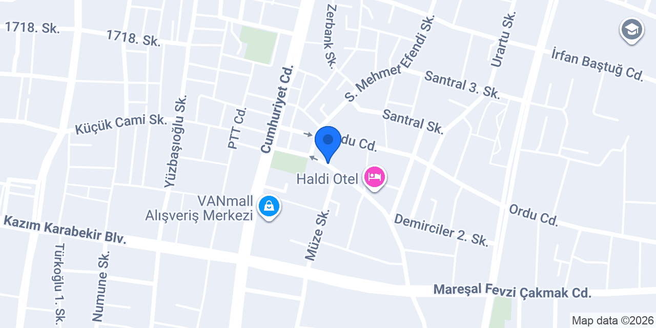 Yasaklı Renkler Cafe Kitap Evi konumu
