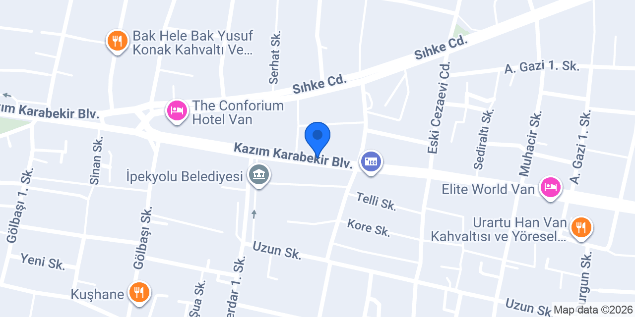 Gündoğdu Mobilya İpekyolu konumu