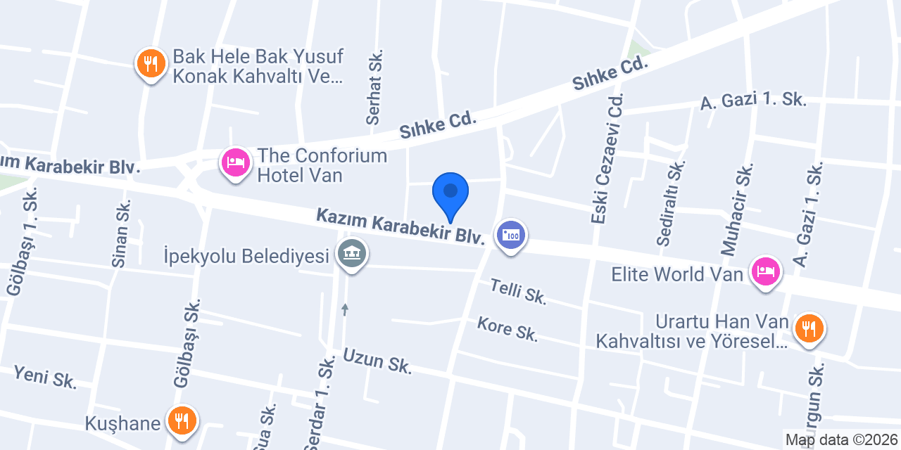 Van Psikolog | Fidem Psikolojik Danışmanlık konumu