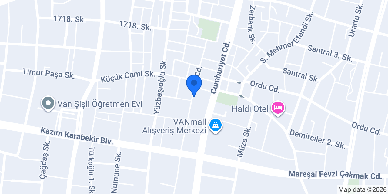 Koçer iletişim konumu