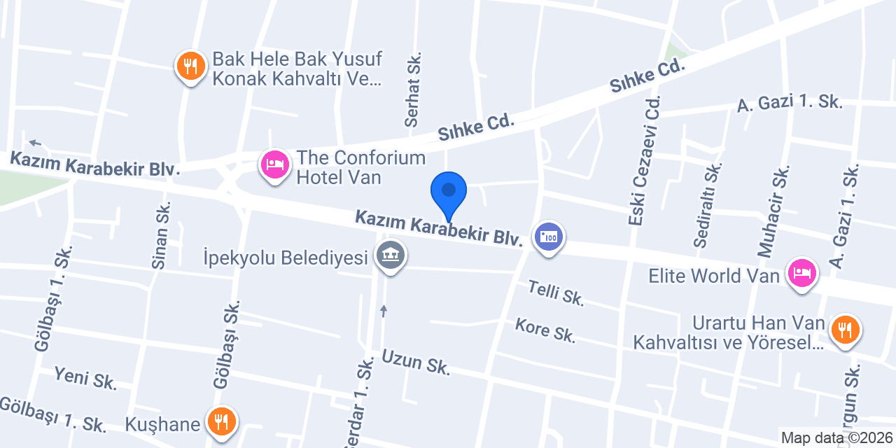 Enmad Madencilik ve Çevre Danışmanlığı Ltd. Şti. konumu
