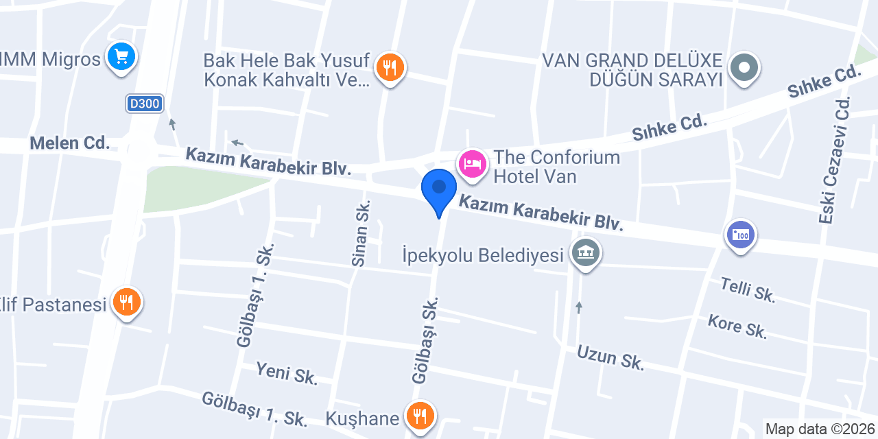 Tevekkül Emlak konumu