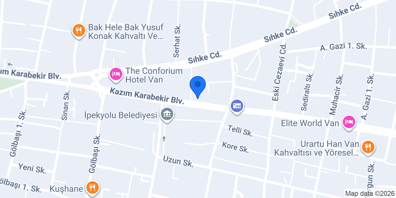 Van Çakı Emlak konumu
