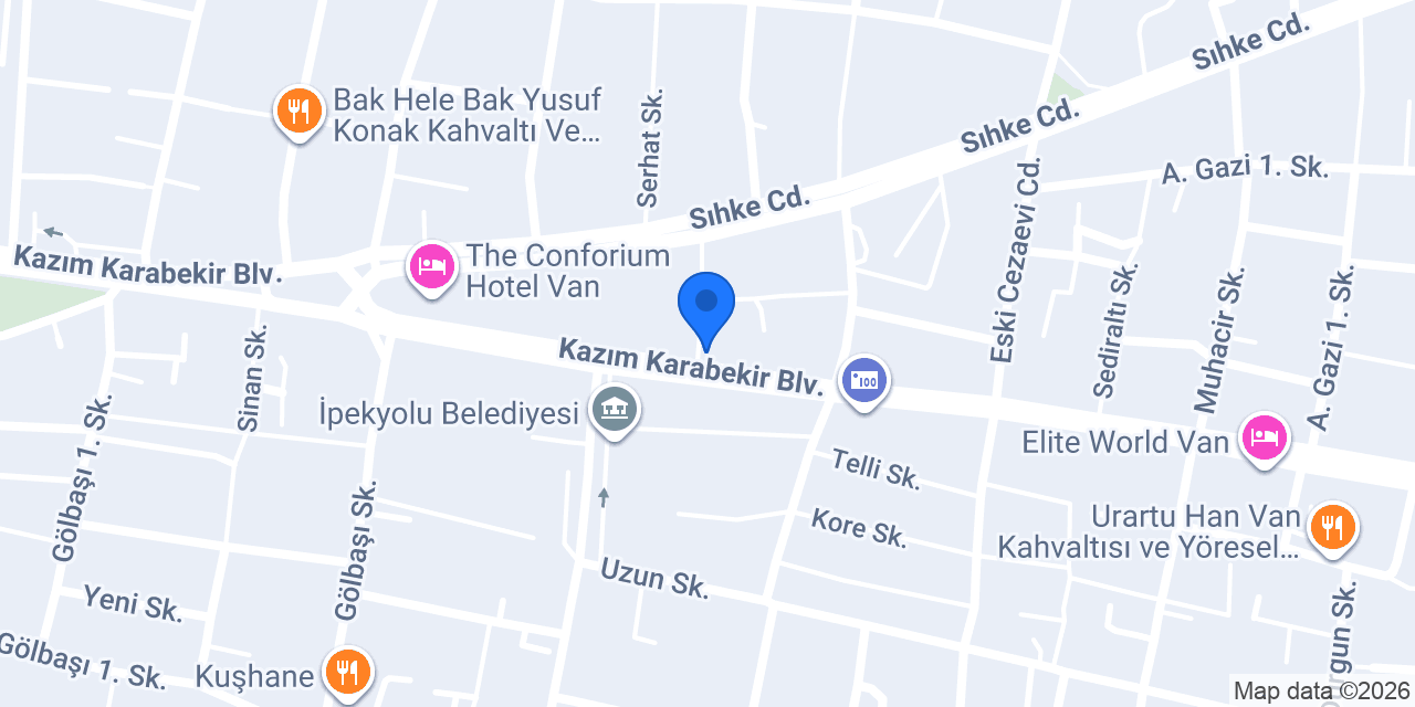 Arçelik Mağazası konumu
