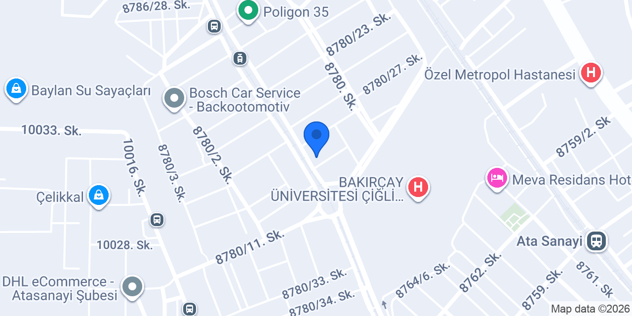 Sarıkaya Otomotiv konumu
