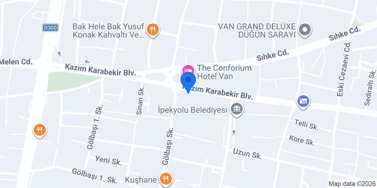 Merkez Eczanesi konumu