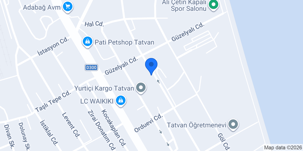 VitrA - Artema - Durak Yapı konumu