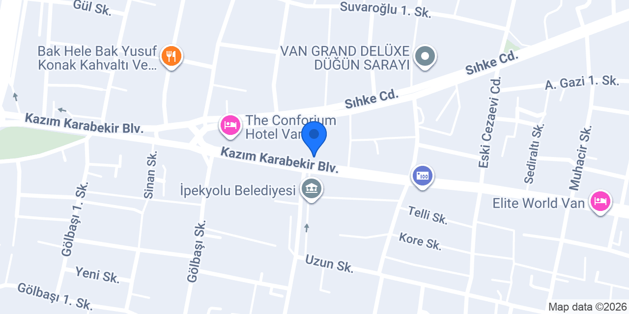 VAN BİRİNCİ SINIF VİP EĞİTİM KURUMLARI konumu