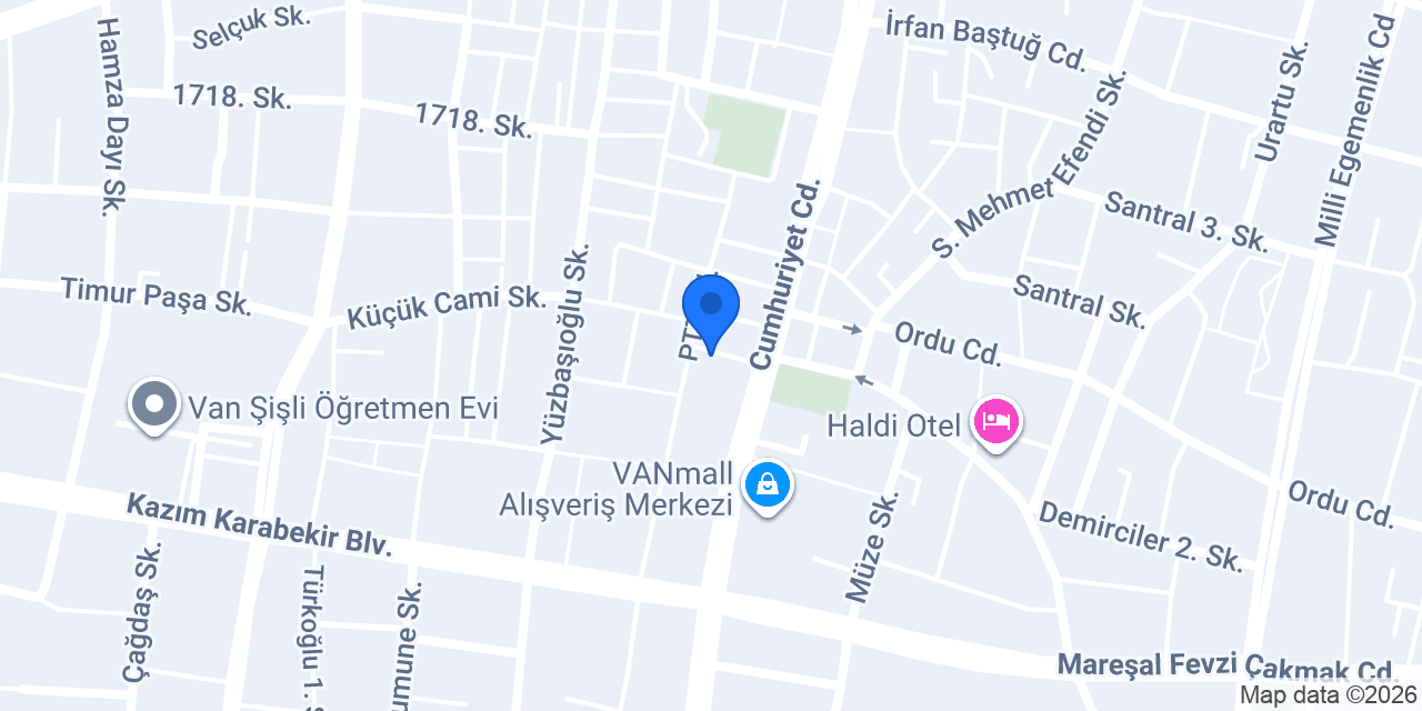 VANEX DOVIZ صرافی وا اکس konumu