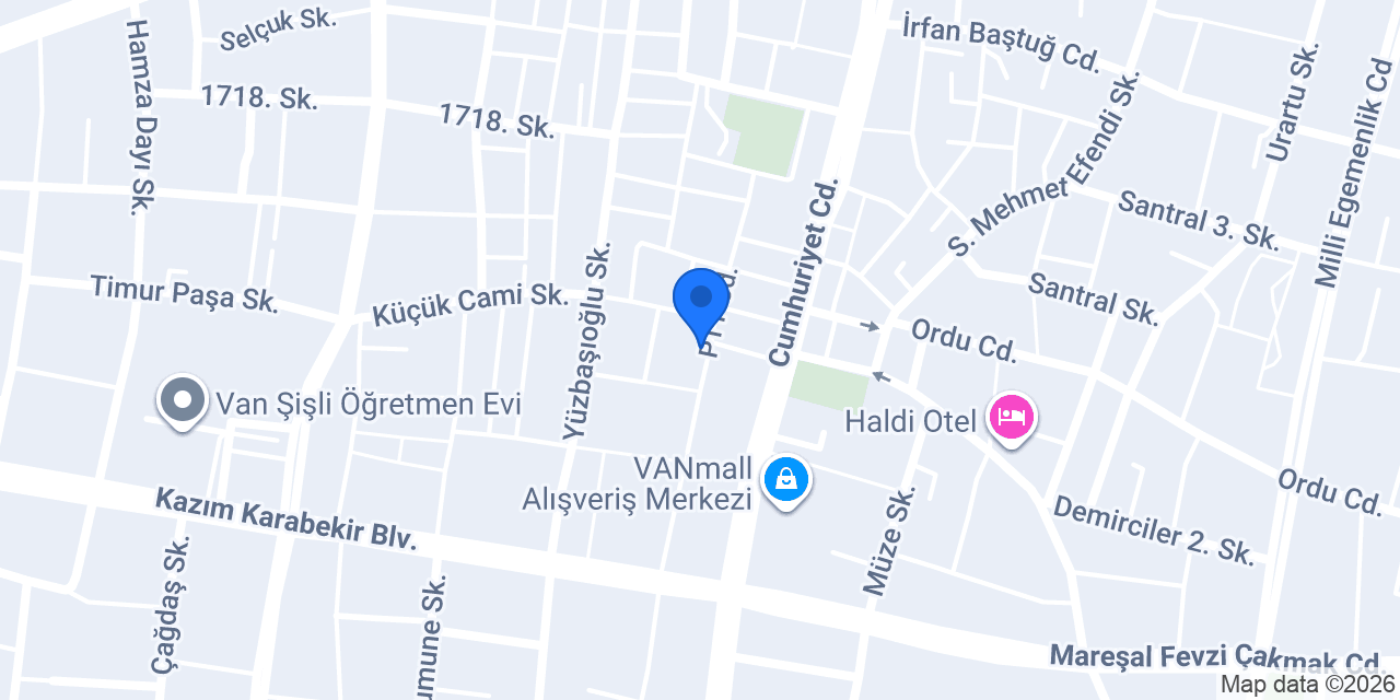 Niltech Bilişim konumu
