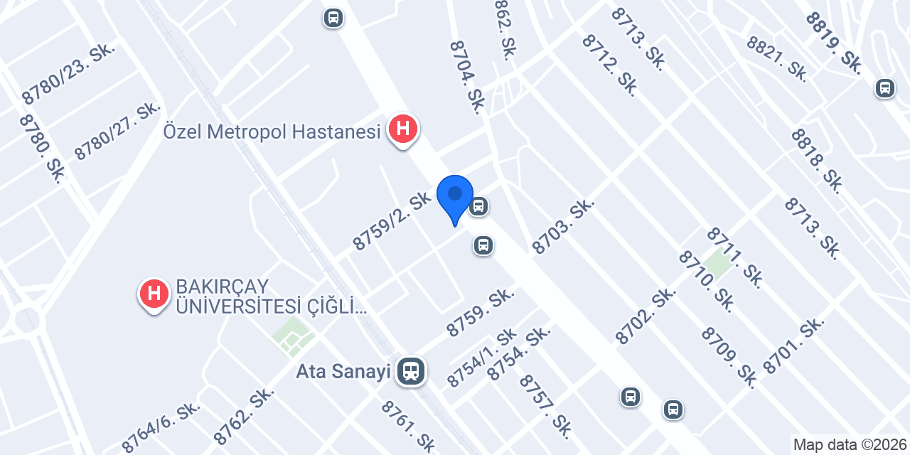 Çiğli Konfor Yatak & Mobilya konumu