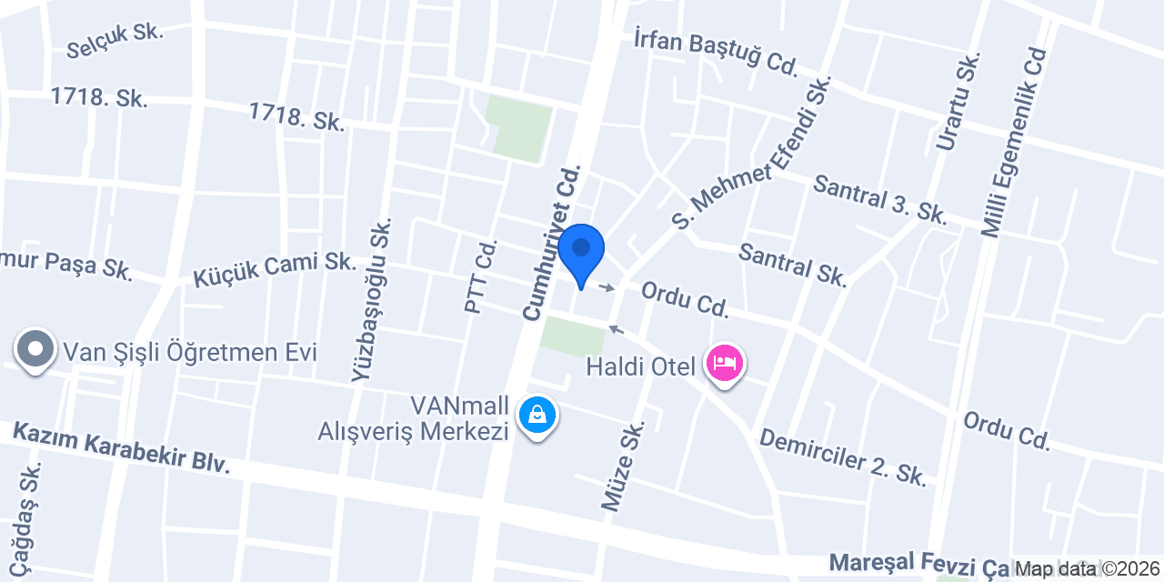 Rojhatçınar erkek kuaförü konumu