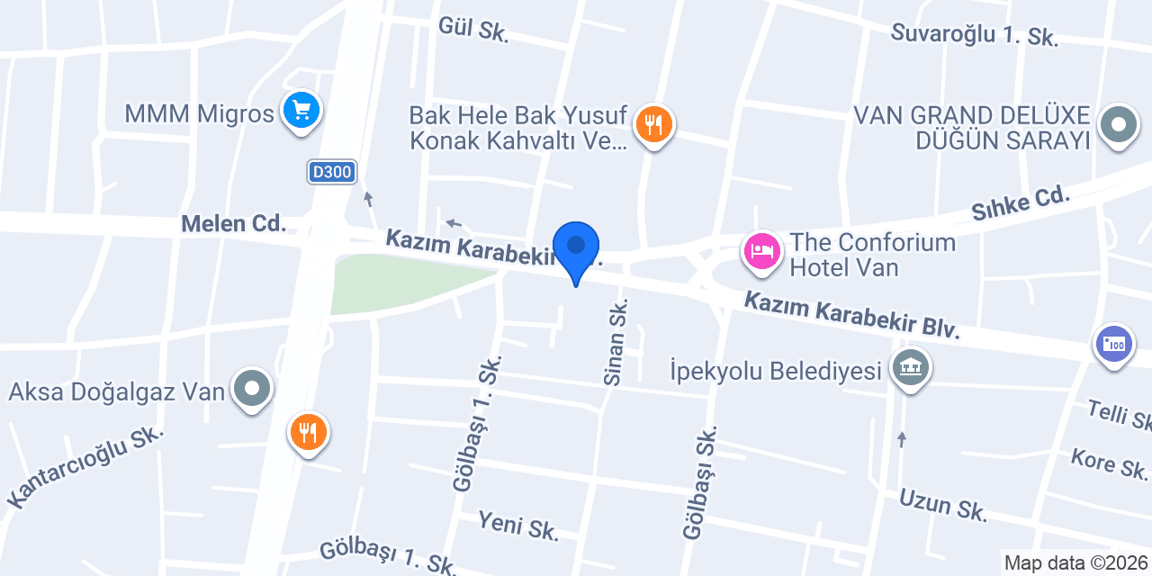 Ma'at Hukuk Bürosu konumu