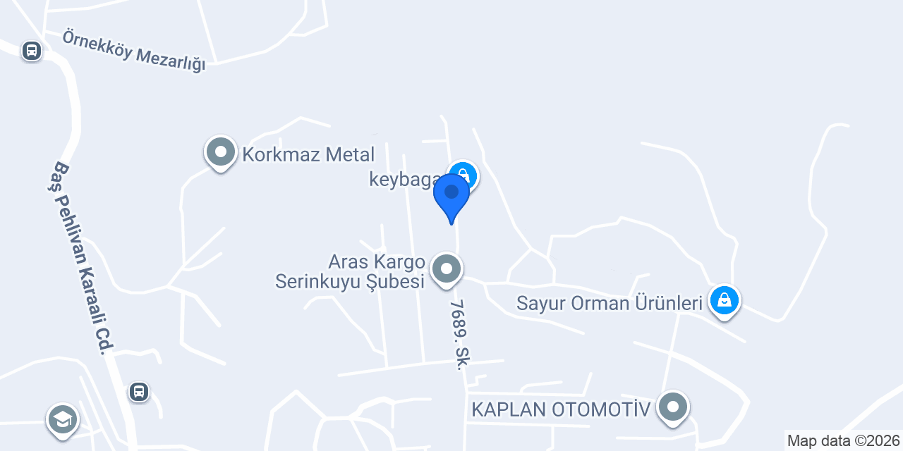 Pompa Dükkanı konumu