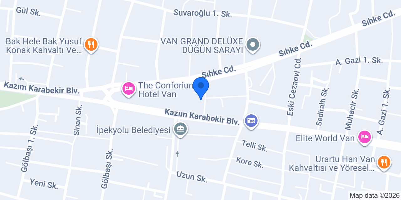 Av. Rojin ATAMAN BİNGÖL konumu