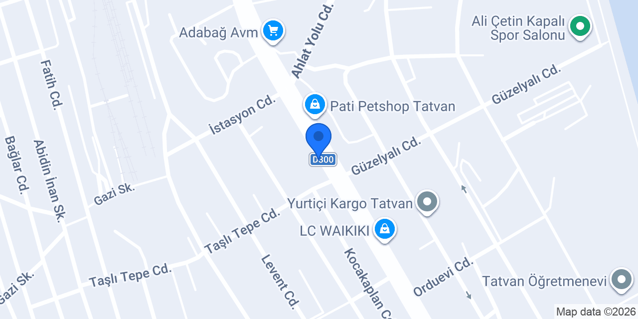 Armine Trend Tatvan konumu