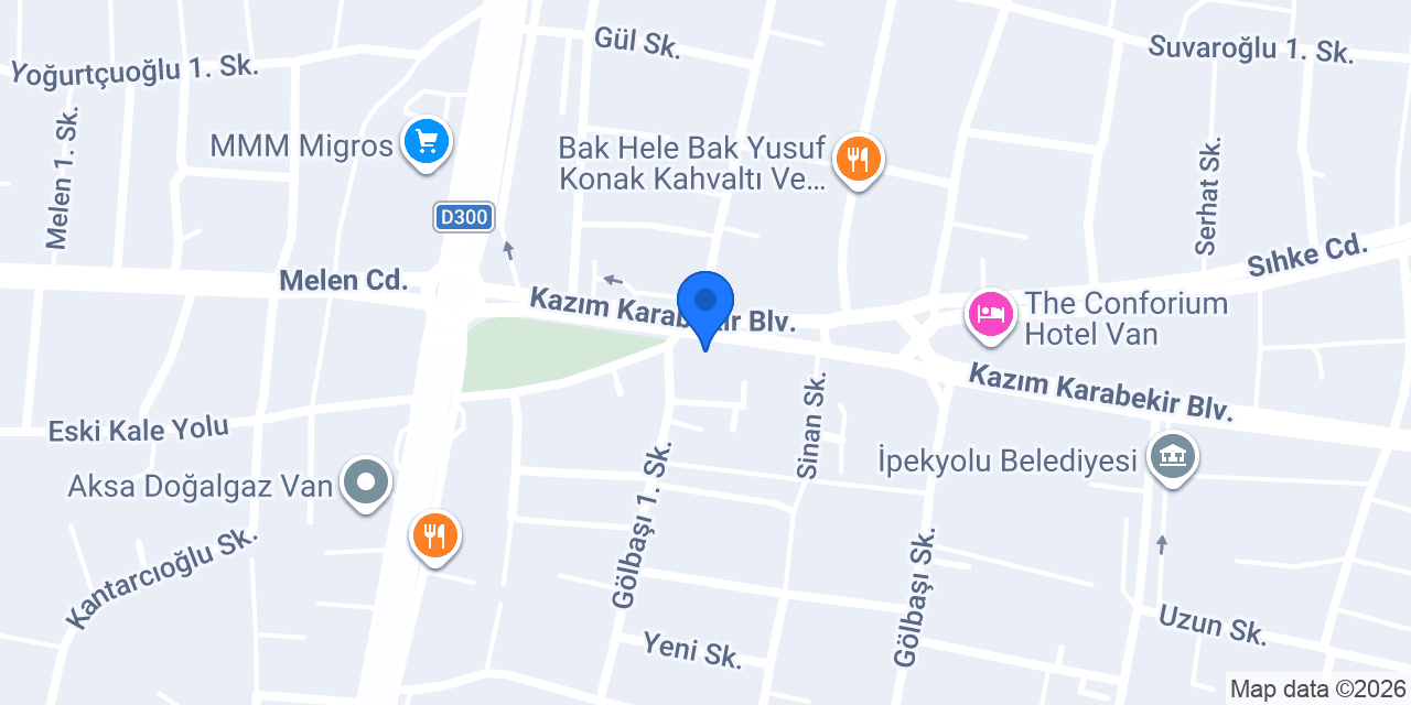 Av.Muhammet Yağız konumu