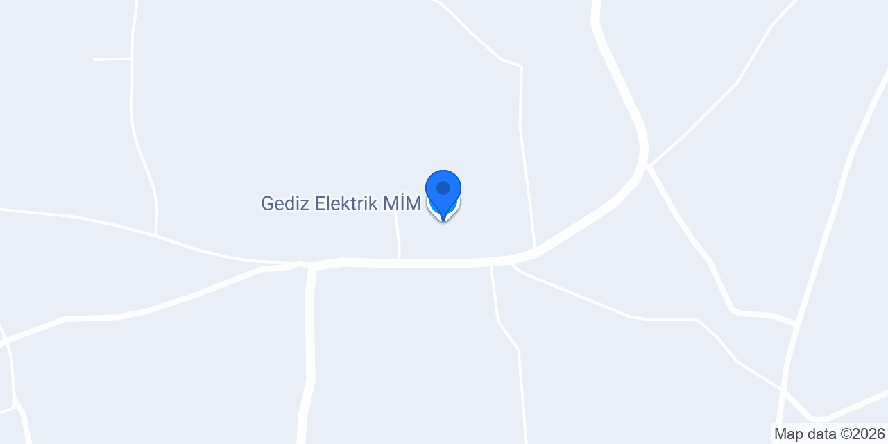 Gediz Elektrik MİM konumu