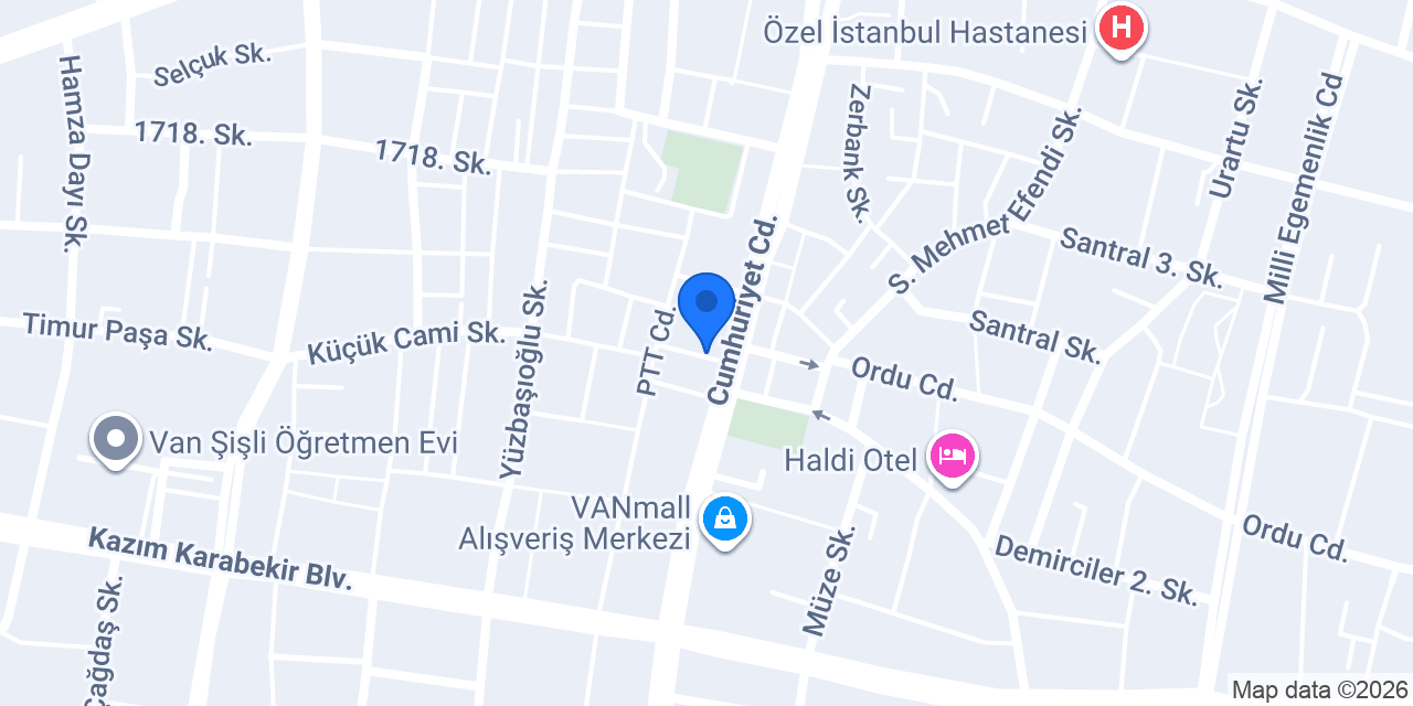 Siduri Restoran & Bi Meyhane konumu