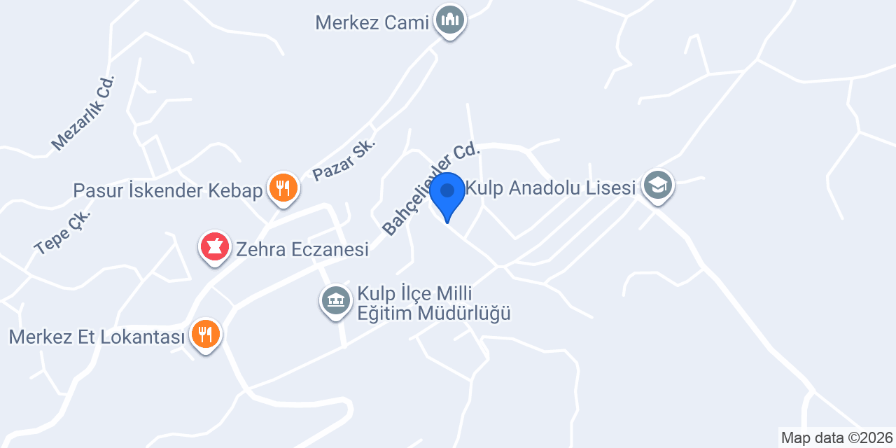 Hanımeli Ev Yemekleri konumu