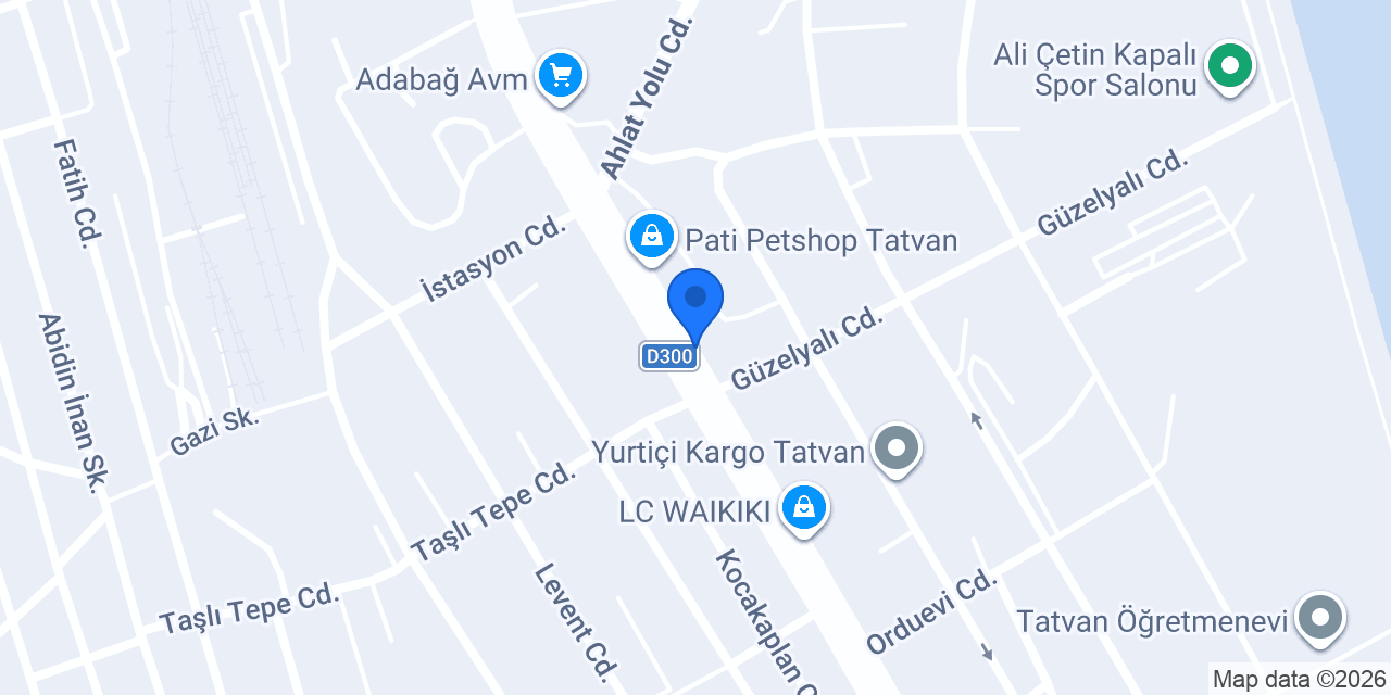 Tatvan Parti Evi & Oyuncak Dünyası konumu