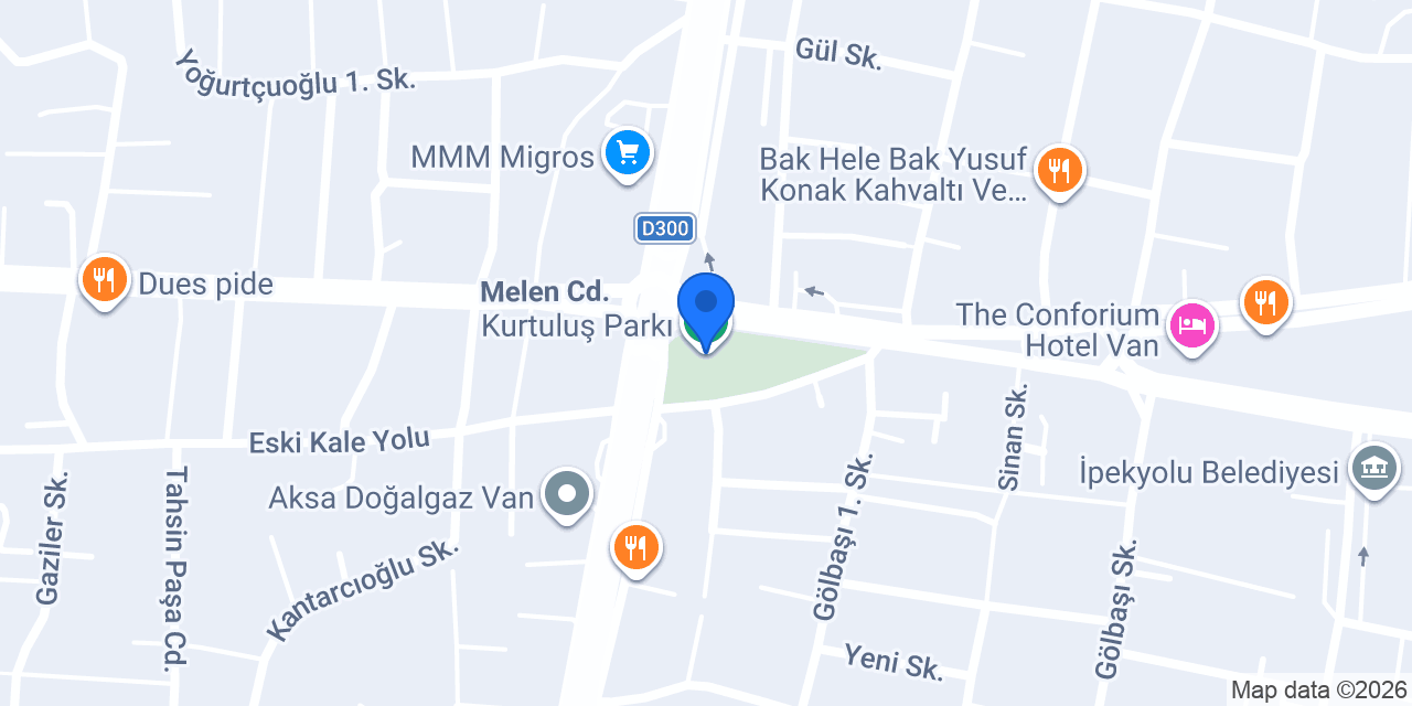 Kurtuluş Parkı konumu