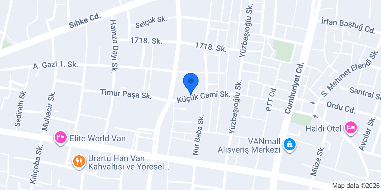 Adar Mobilya konumu