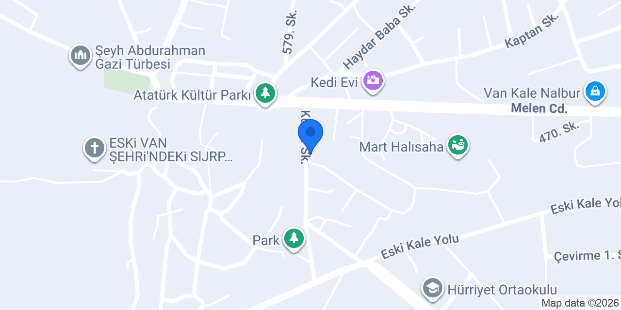 Yorgun Tekel bayii konumu