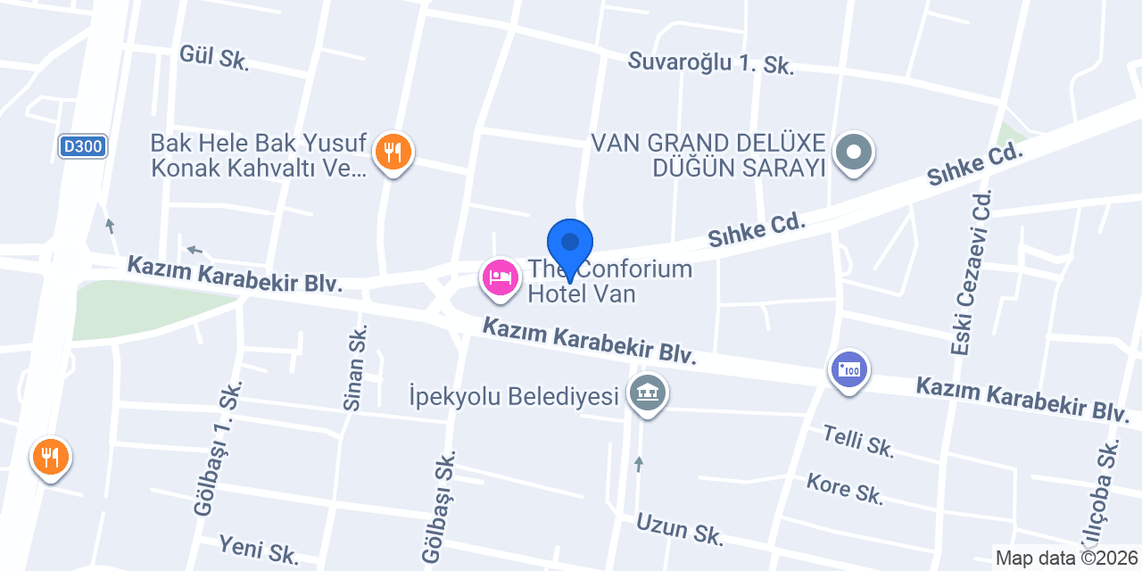 Evoria Home Van konumu