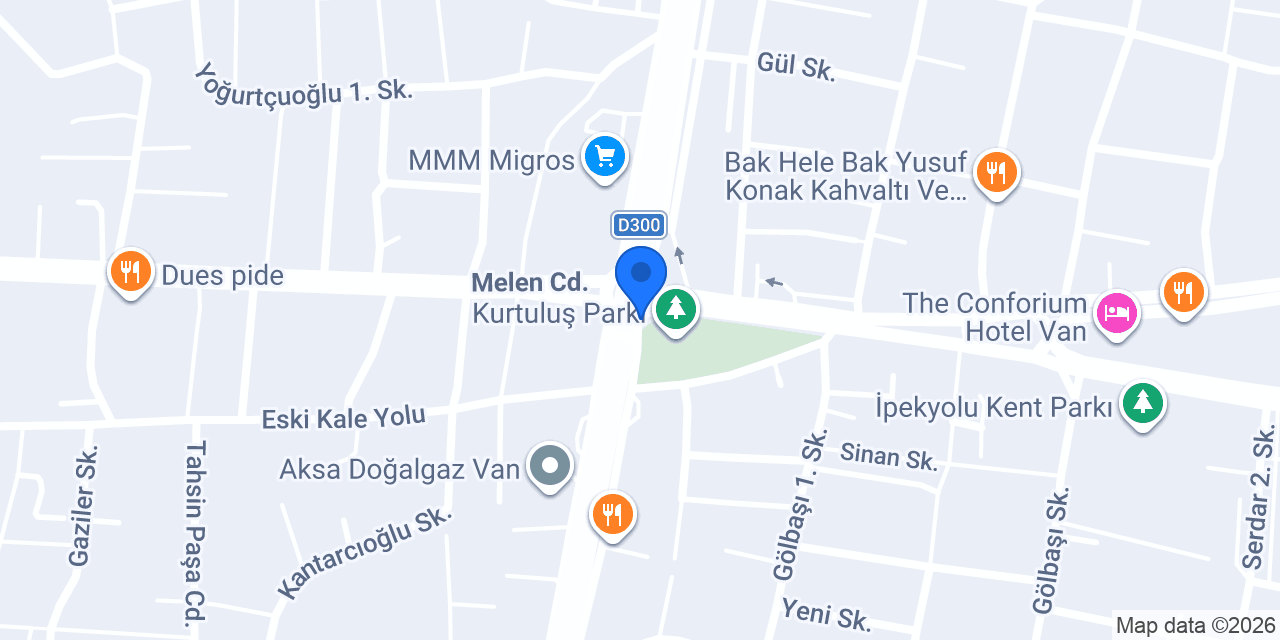 Dt. Sanlı Volkan Öz konumu