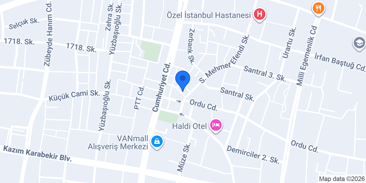 Gözde İletişim konumu