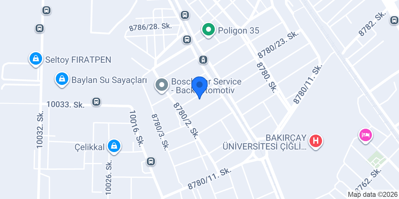 Birlikpar Motorlu Araçlar konumu