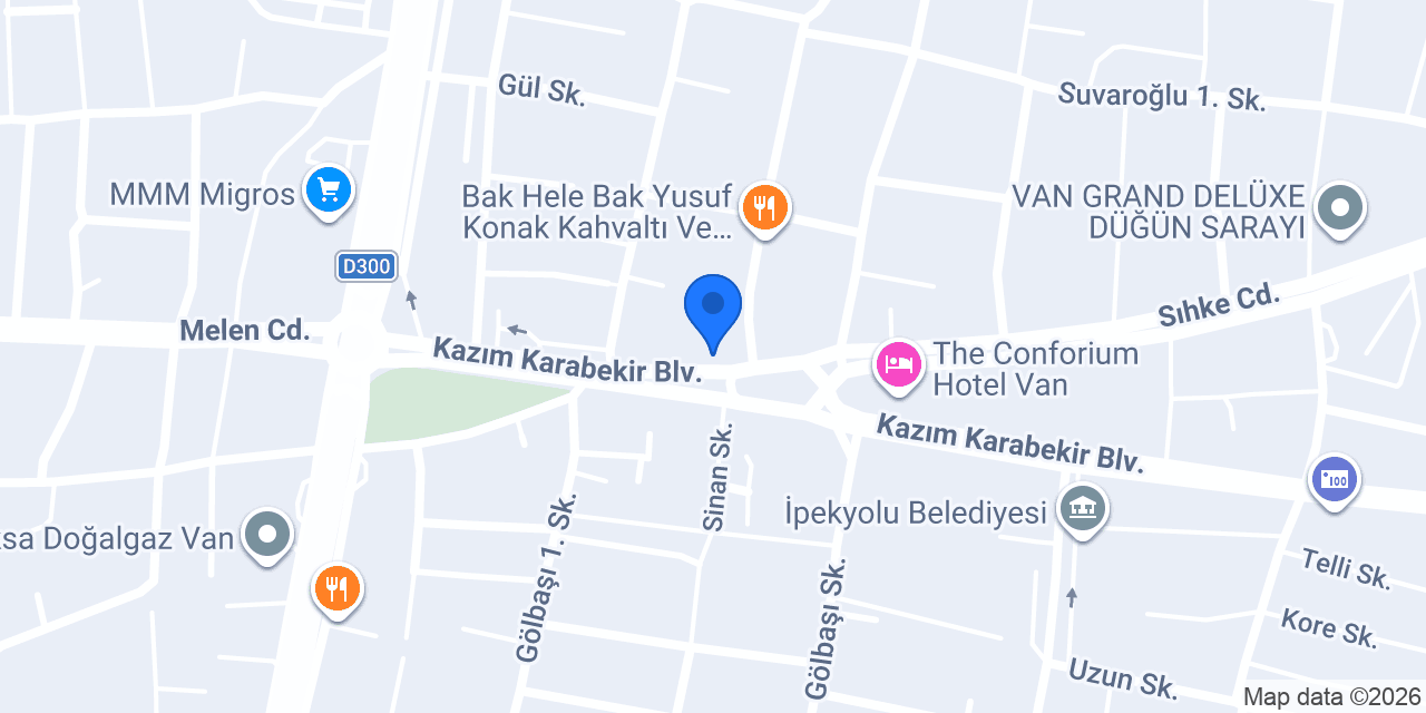 Güven Pastanesi konumu