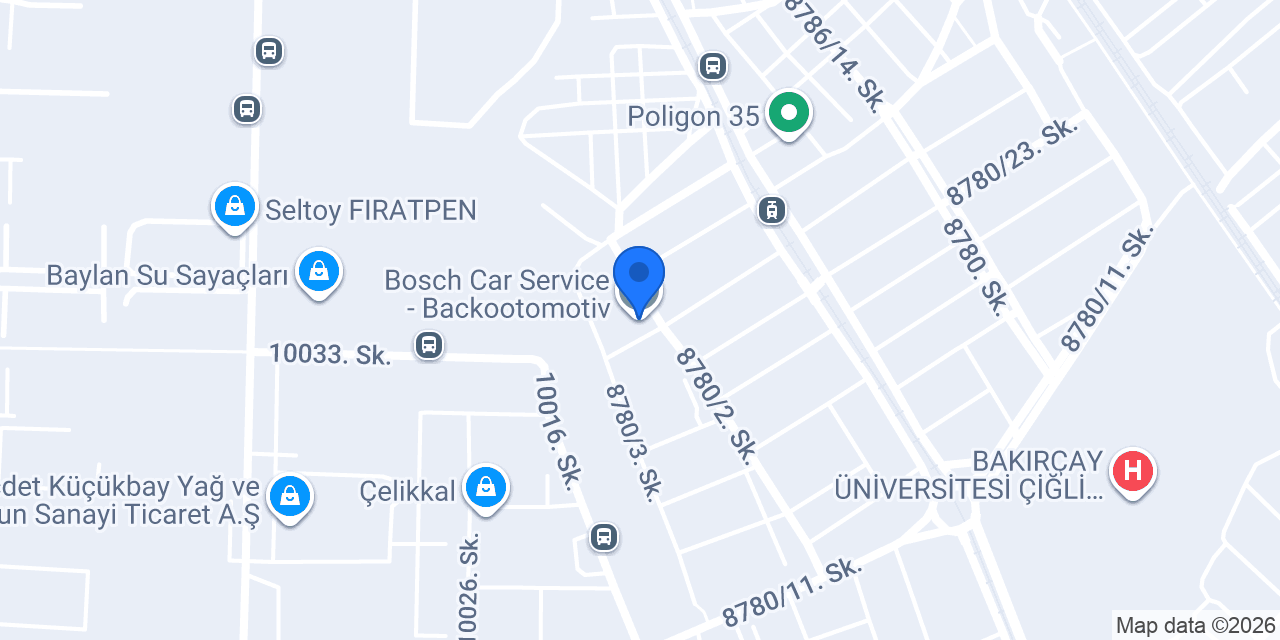 Bosch Car Service - Backootomotiv konumu