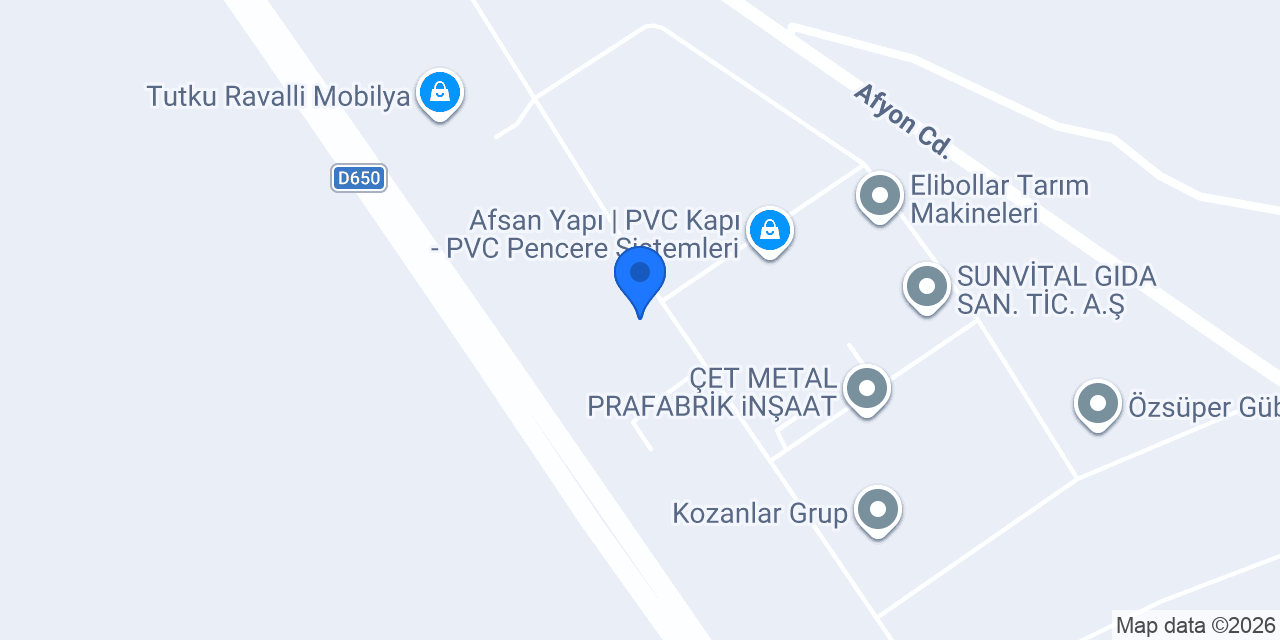 AKTÜRK MAKİNA ® konumu