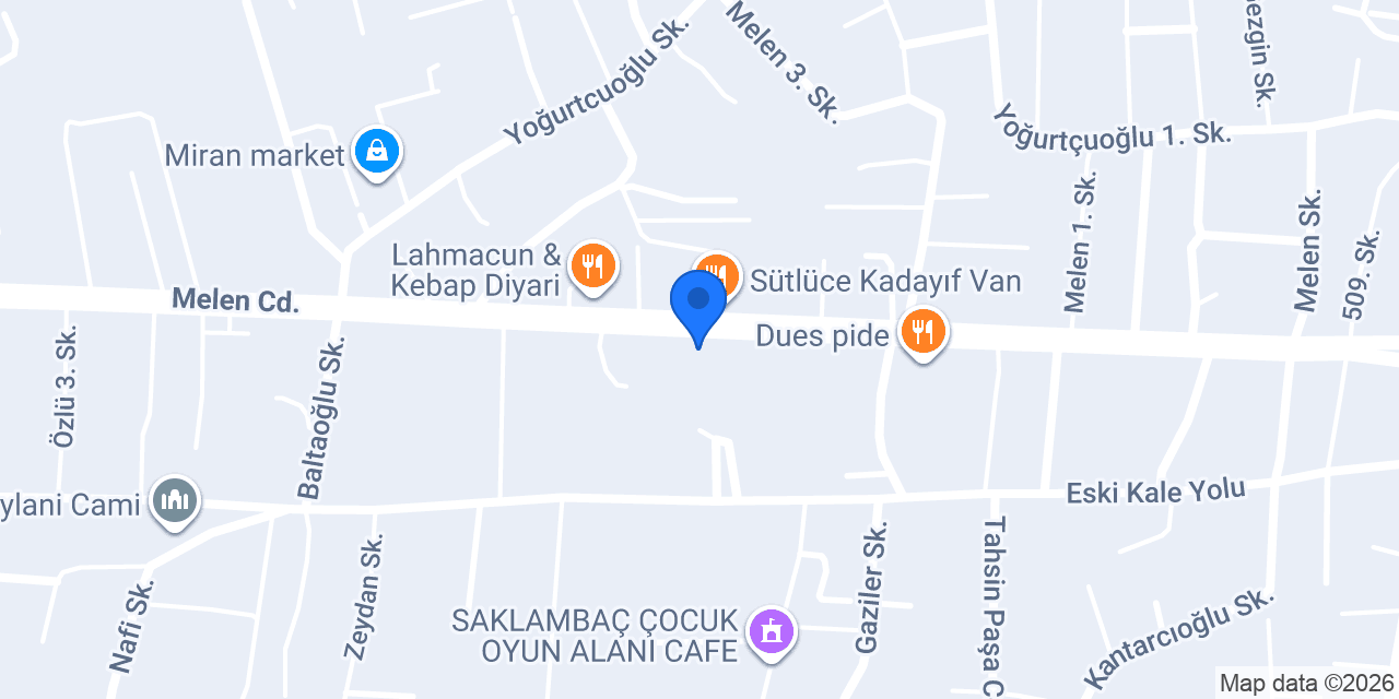 VAN TASARIM PERDE konumu