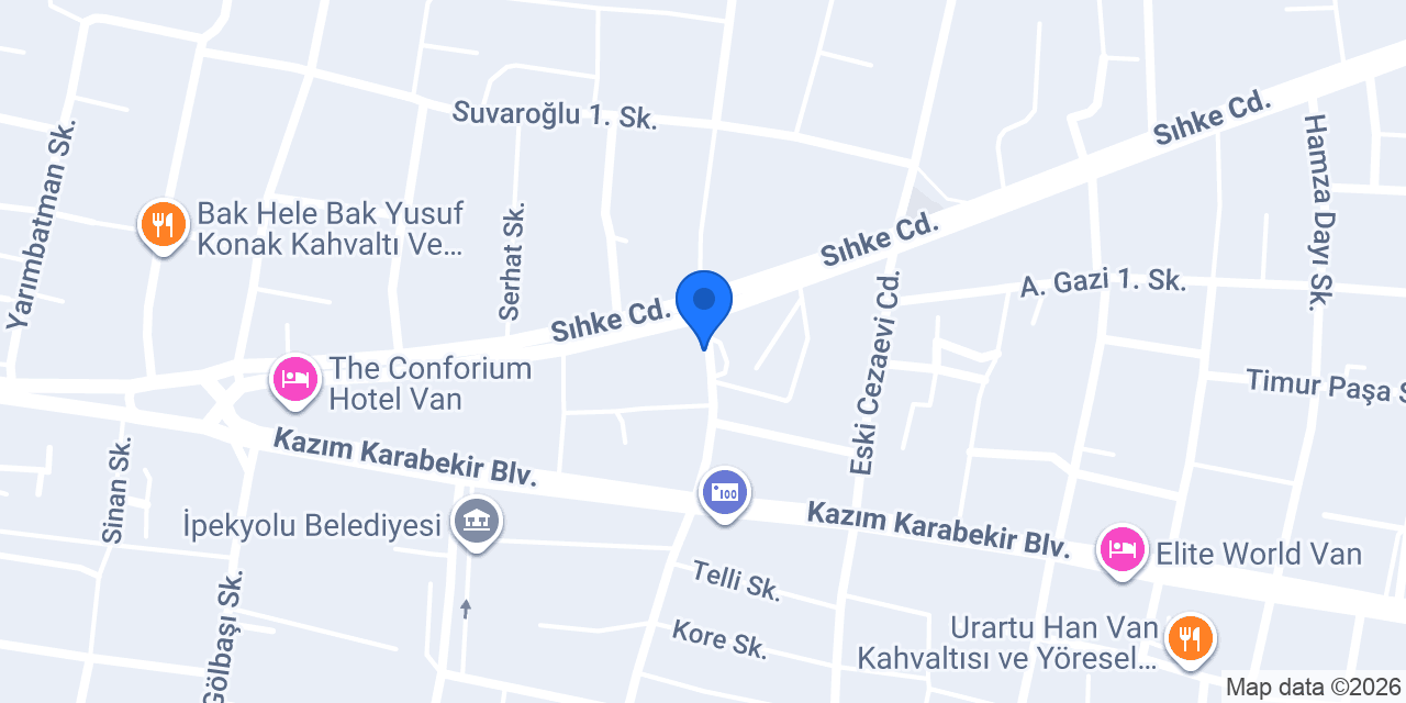 VAN AKDAMAR TURİZM TAŞIMACILIK konumu