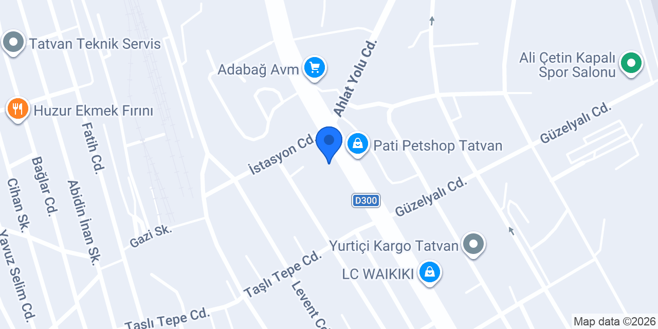 Aslanpay Unlu Mamulleri konumu