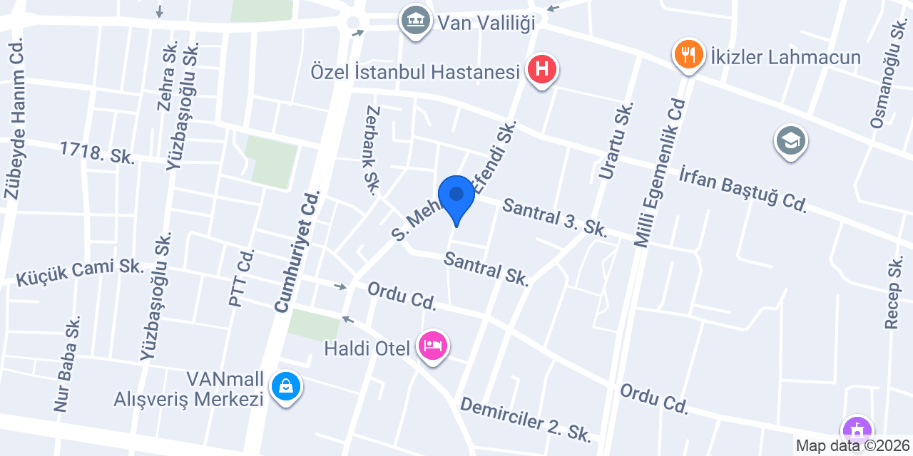 Dessa yapi dekarasyon konumu