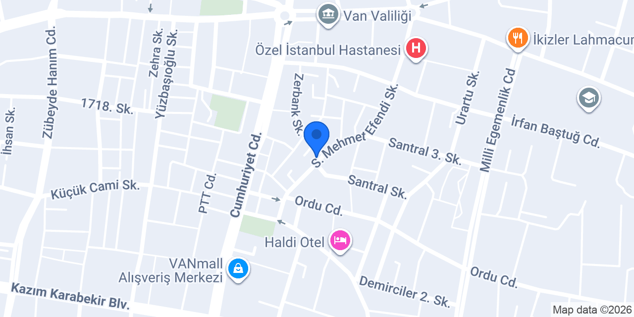 SMMM İLYAS ETA konumu