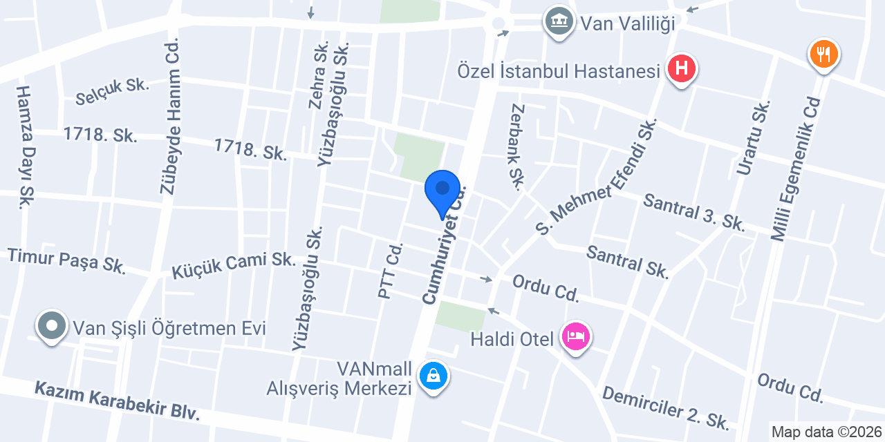 Vefa Kuyumculuk konumu