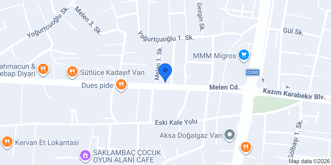 Adem Baba Pide Lahmacun Salonu konumu