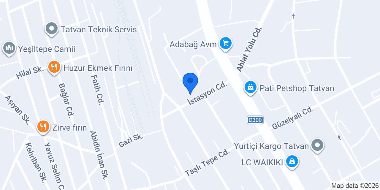 Bitlis Eren Üniversitesi Tatvan konumu