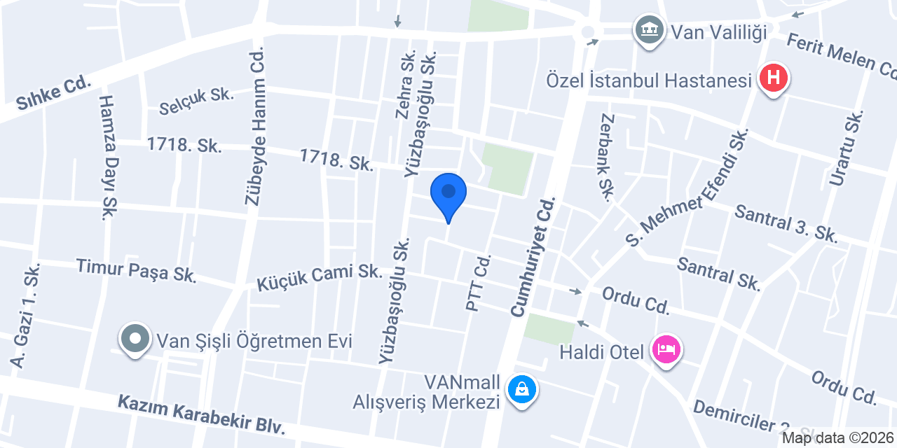 Küçük Yıldız Çörek konumu