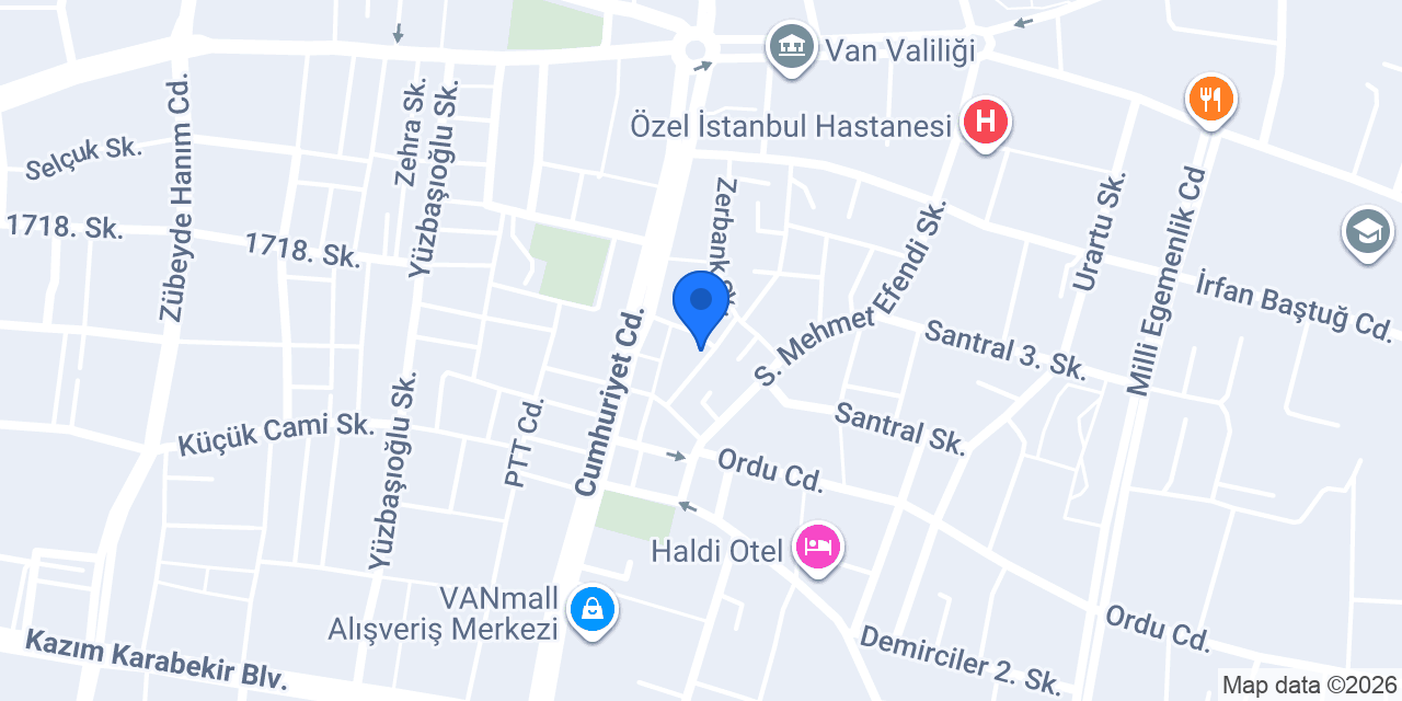 KAYAKENT İNŞAAT konumu
