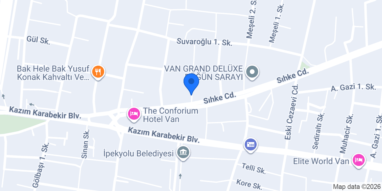 Van Açı Koleji konumu