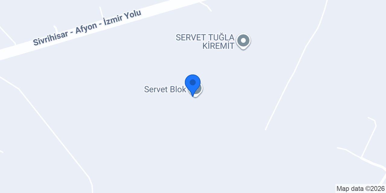 Servet Blok konumu
