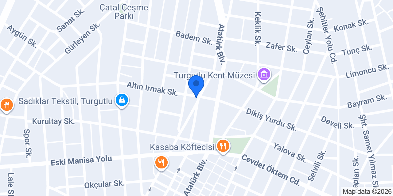 Turgutlu taksi konumu