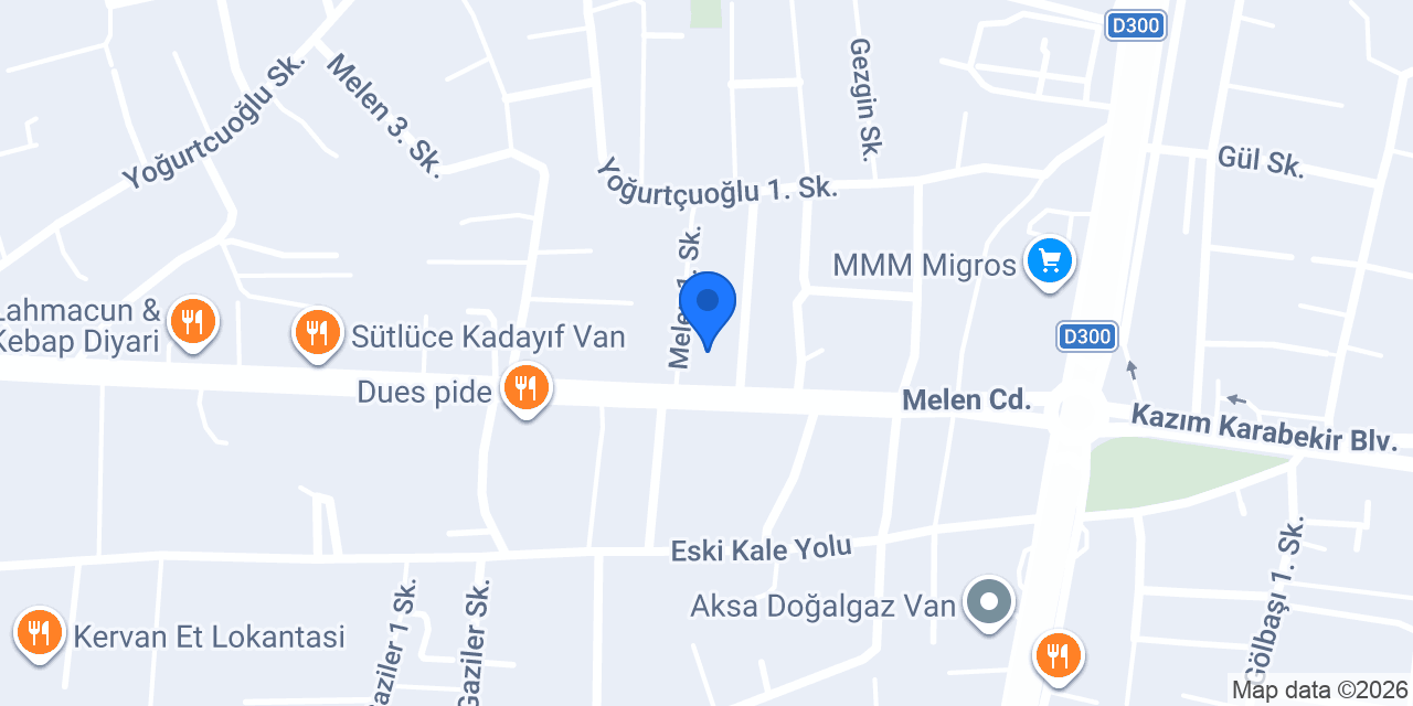 MSD MEKANİK YAPI MÜH. İNŞ. SAN.TİC. A.Ş konumu