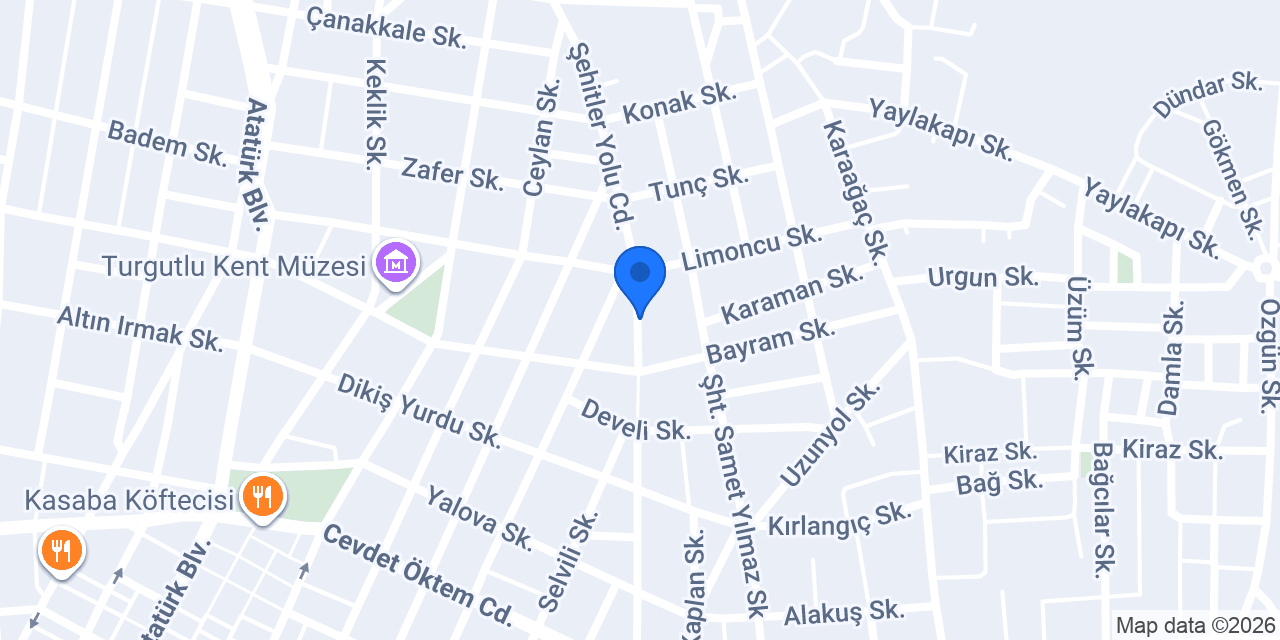 Dönmez Erkek Kuaförü konumu